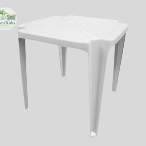 Aluguel de mesas plastica branca